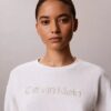Modernes, locker sitzendes Sweatshirt aus Frottee Modernes, locker sitzendes Sweatshirt aus Frottee