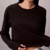 Modernes, locker sitzendes Sweatshirt aus Frottee Modernes, locker sitzendes Sweatshirt aus Frottee