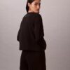 Modernes, locker sitzendes Sweatshirt aus Frottee Modernes, locker sitzendes Sweatshirt aus Frottee