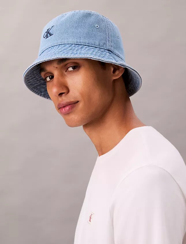 Monogram-Denim-Bucket-Hat Monogram-Denim-Bucket-Hat