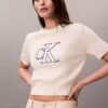 Monogram-Pullover in verkürzter Länge Monogram-Pullover in verkürzter Länge