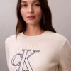 Monogram-Pullover in verkürzter Länge Monogram-Pullover in verkürzter Länge