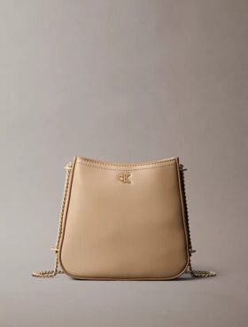 Monogram-Satteltasche mit Kette