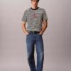 Monogram Stripe Relaxed T-Shirt