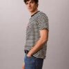Monogram Stripe Relaxed T-Shirt