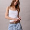 Monogram-Tanktop mit Rippbündchen Monogram-Tanktop mit Rippbündchen