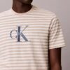 Monologo Classic T-Shirt mit grafischem Streifenmuster Monologo Classic T-Shirt mit grafischem Streifenmuster