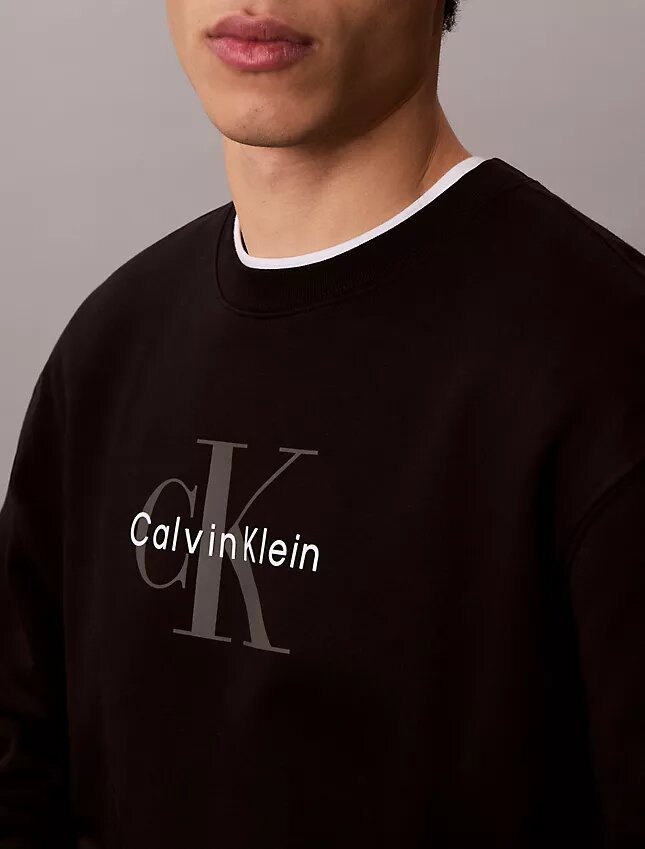 Monologo Fleece-Sweatshirt Monologo Fleece-Sweatshirt