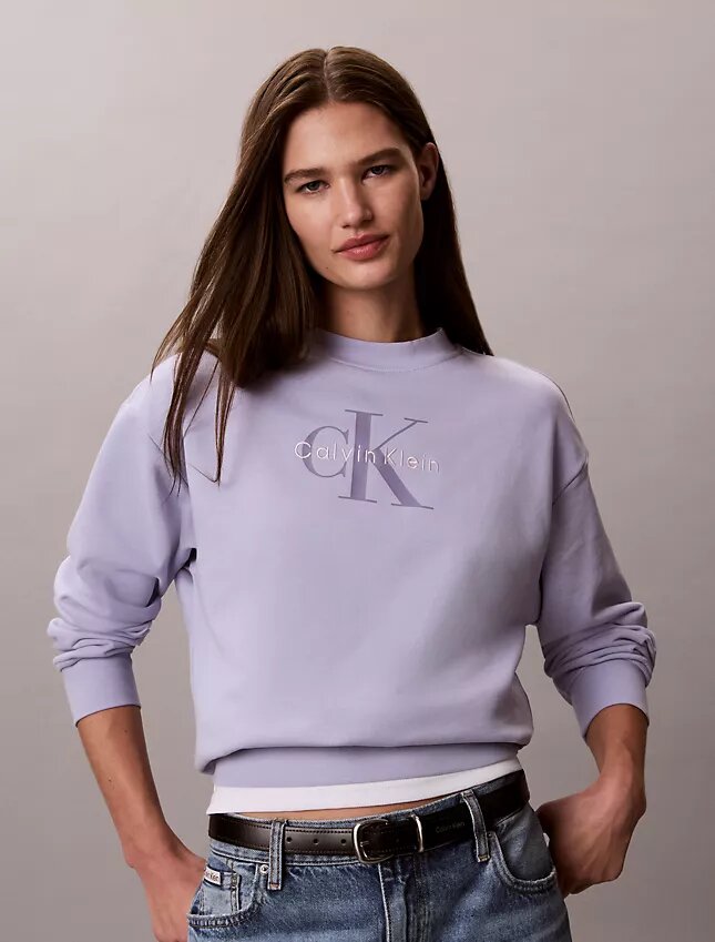Monologo French Terry Relaxed Sweatshirt Monologo French Terry Relaxed Sweatshirt