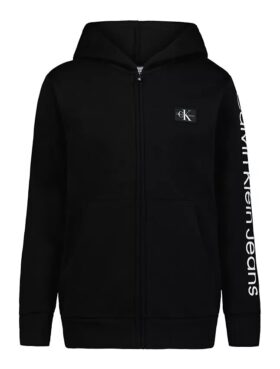 Monologo-Kapuzenpullover mit Reißverschluss für Jungen
