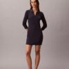 Monologo Rib Polo Minikleid
