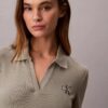 Monologo Rib Polo Minikleid