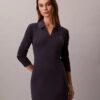 Monologo Rib Polo Minikleid