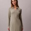 Monologo Rib Polo Minikleid