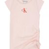 Monologo T-Shirt für Mädchen mit seitlicher Rüsche
