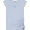 Monologo T-Shirt für Mädchen mit seitlicher Rüsche