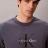 Monologo-T-Shirt mit Acid-Wash-Effekt Monologo-T-Shirt mit Acid-Wash-Effekt