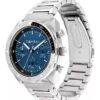 Multifunktionale Armbanduhr mit Gliederarmband Multifunktionale Armbanduhr mit Gliederarmband