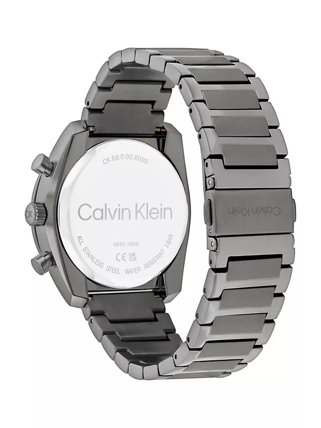 Multifunktionale Armbanduhr mit Gliederarmband Multifunktionale Armbanduhr mit Gliederarmband