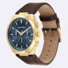 Multifunktionale Uhr mit Lederarmband Multifunktionale Uhr mit Lederarmband