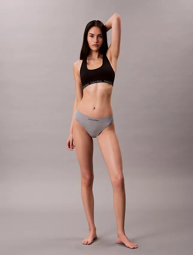 Nahtloser Bikini aus Mikrofaser mit Rippmuster, 3er-Pack Nahtloser Bikini aus Mikrofaser mit Rippmuster, 3er-Pack
