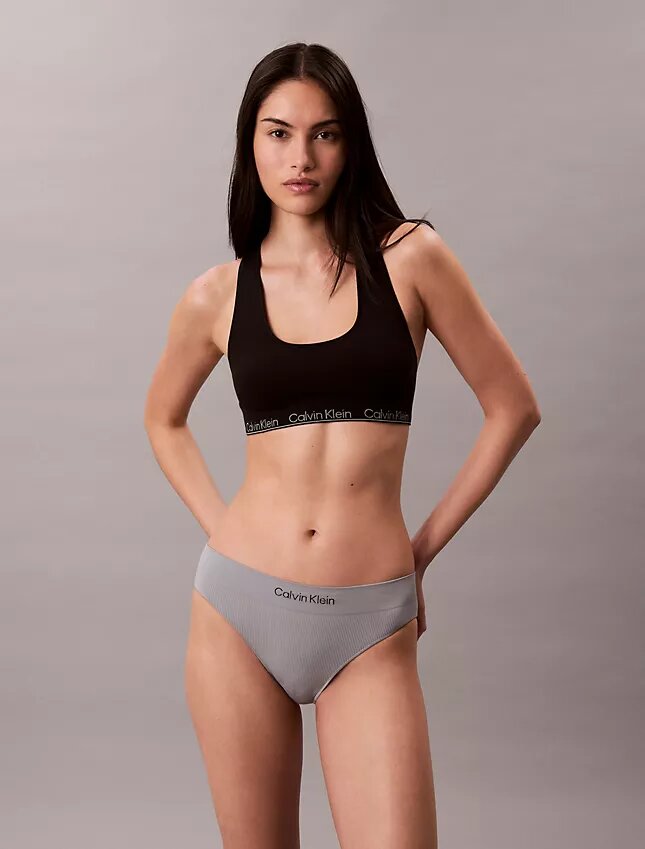 Nahtloser Bikini aus Mikrofaser mit Rippmuster, 3er-Pack Nahtloser Bikini aus Mikrofaser mit Rippmuster, 3er-Pack