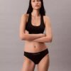 Nahtloser Bikini aus Mikrofaser mit Rippmuster, 3er-Pack Nahtloser Bikini aus Mikrofaser mit Rippmuster, 3er-Pack