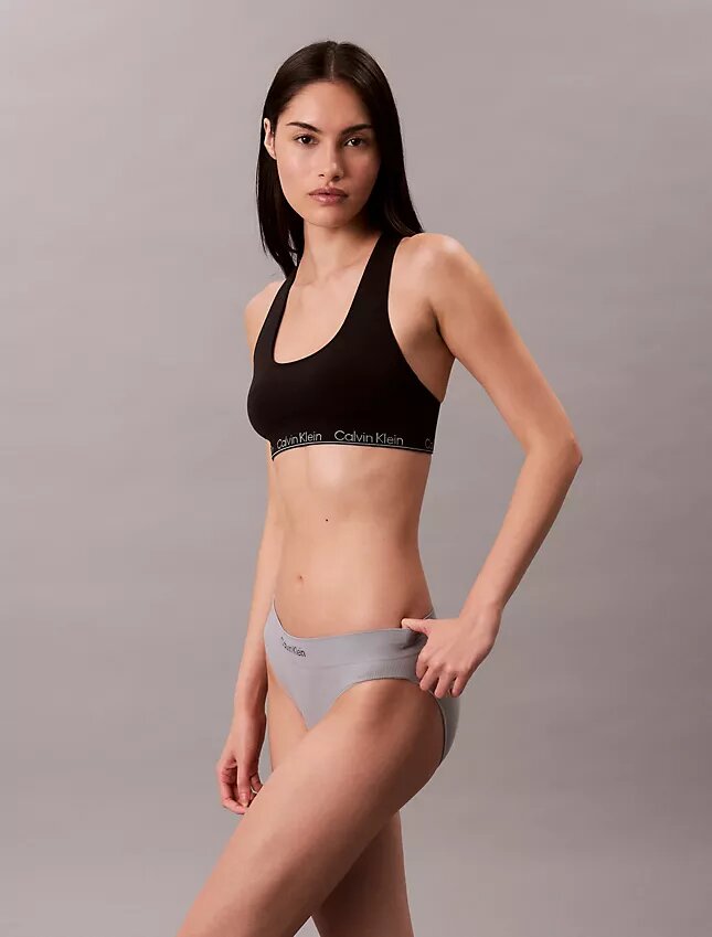 Nahtloser Bikini aus Mikrofaser mit Rippmuster, 3er-Pack Nahtloser Bikini aus Mikrofaser mit Rippmuster, 3er-Pack