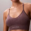 Nahtloses, leicht gefüttertes Bralette aus Mikrofaser