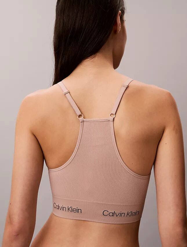 Nahtloses, leicht gefüttertes Bralette aus Mikrofaser Nahtloses, leicht gefüttertes Bralette aus Mikrofaser