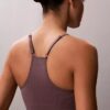 Nahtloses, leicht gefüttertes Bralette aus Mikrofaser