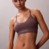 Nahtloses, leicht gefüttertes Bralette aus Mikrofaser