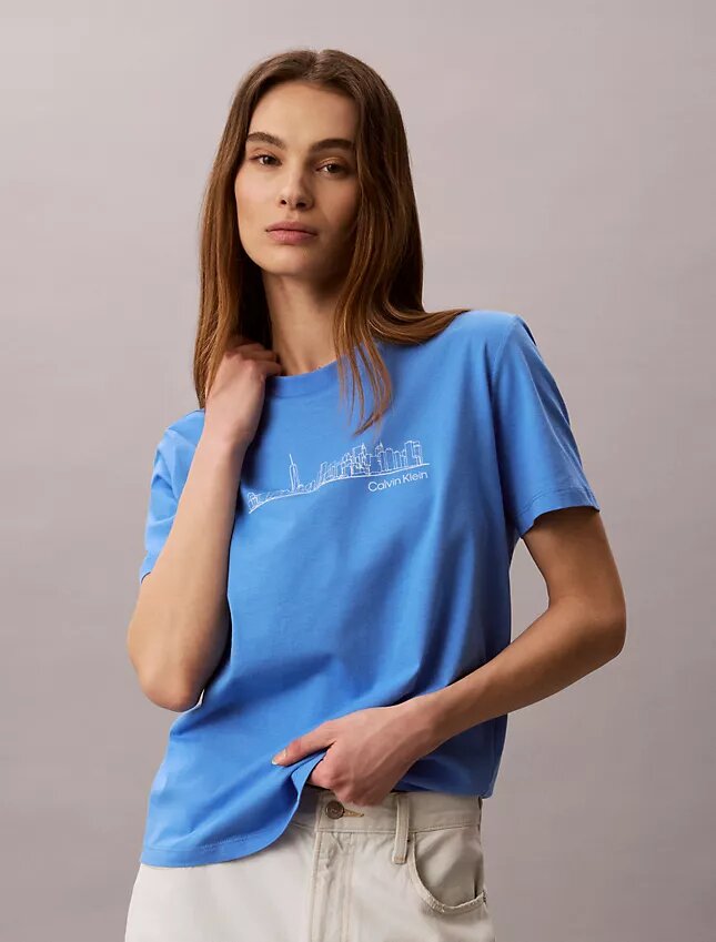 New York Cityscape Classic Graphic T-Shirt New York Cityscape Classic Graphic T-Shirt