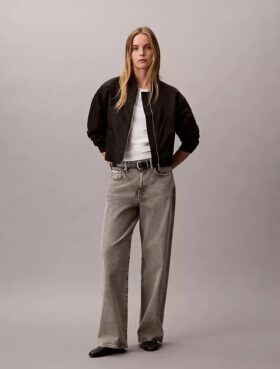 Nylon-Bomberjacke