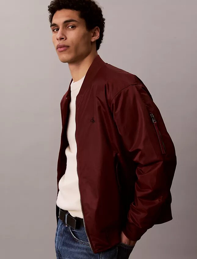 Nylon-Bomberjacke Nylon-Bomberjacke