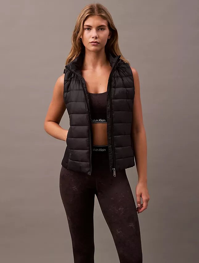 Nylon-Daunenweste Nylon-Daunenweste