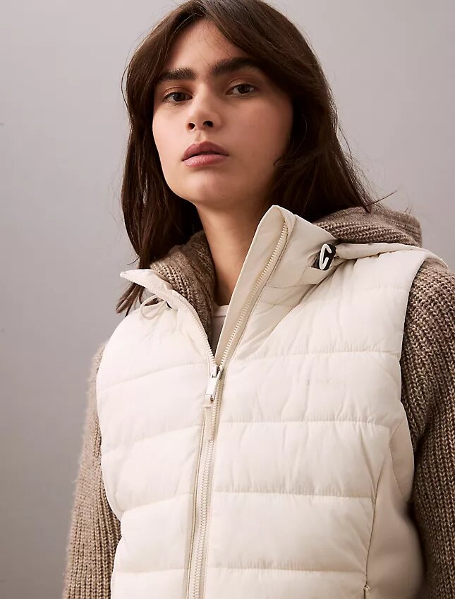 Nylon-Daunenweste Nylon-Daunenweste
