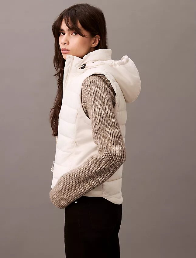 Nylon-Daunenweste Nylon-Daunenweste