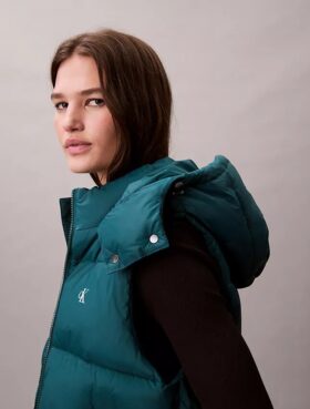 Nylon-Monogram-Steppweste