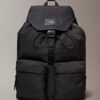 Nylon-Rucksack mit Klappe