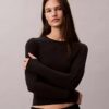 Nylon-Stretch-T-Shirt in schmaler Passform Nylon-Stretch-T-Shirt in schmaler Passform