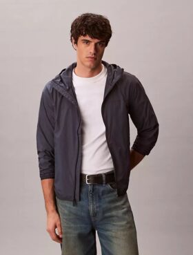 Nylon-Windjacke
