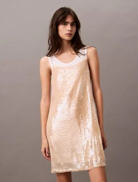 Pailletten-Minikleid
