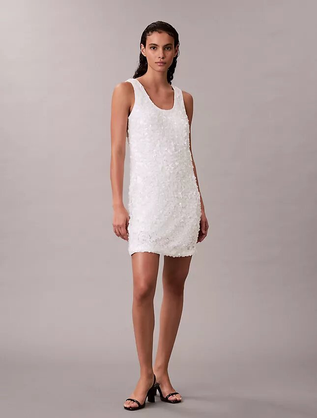 Pailletten-Minikleid Pailletten-Minikleid