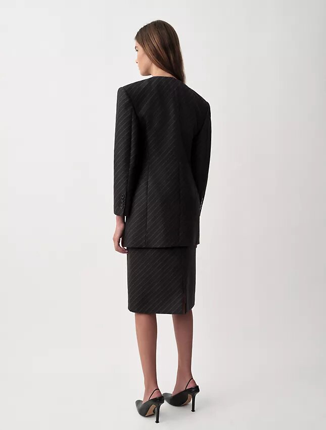 Parker-Blazer ohne Kragen Parker-Blazer ohne Kragen
