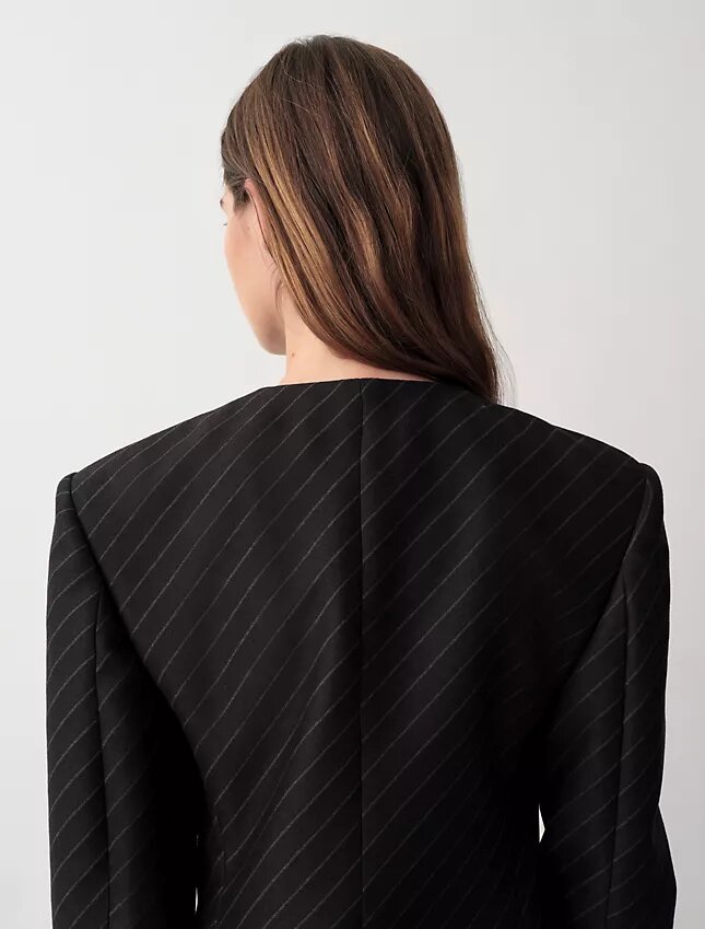 Parker-Blazer ohne Kragen Parker-Blazer ohne Kragen