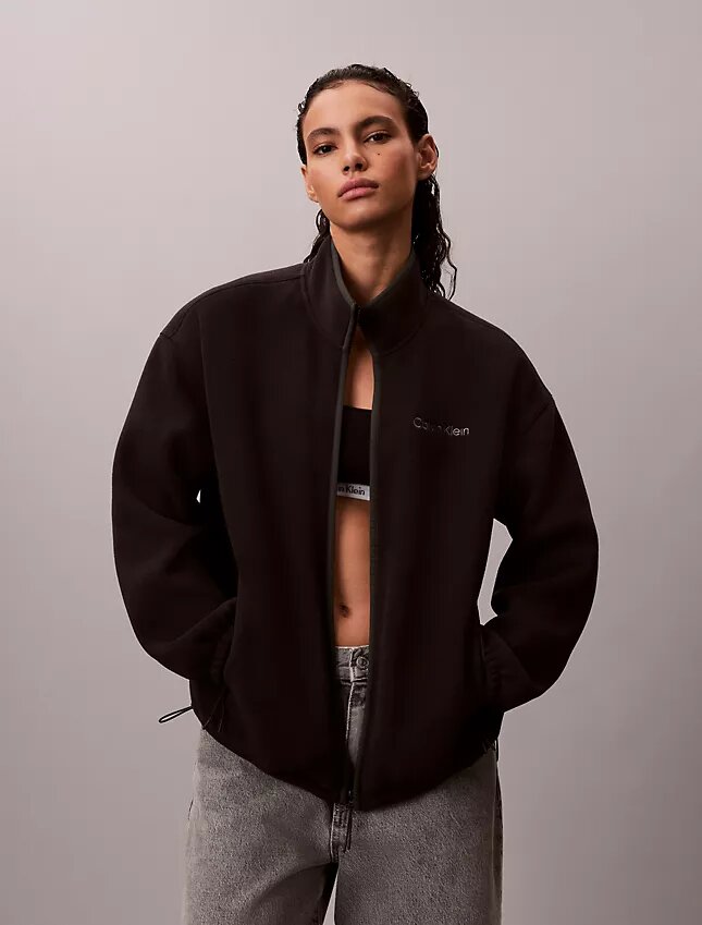 Polarfleece-Jacke mit Reißverschluss Polarfleece-Jacke mit Reißverschluss