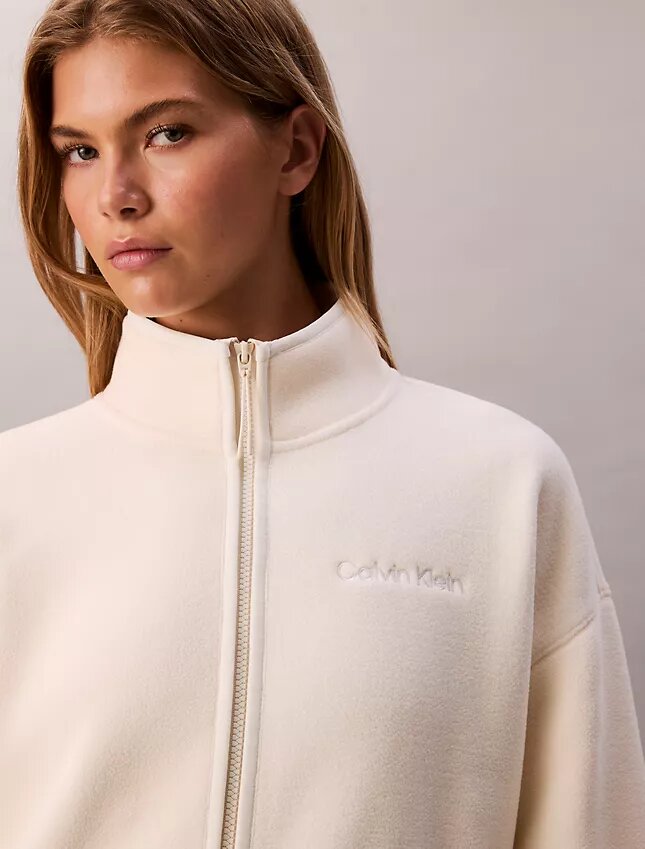 Polarfleece-Jacke mit Reißverschluss Polarfleece-Jacke mit Reißverschluss