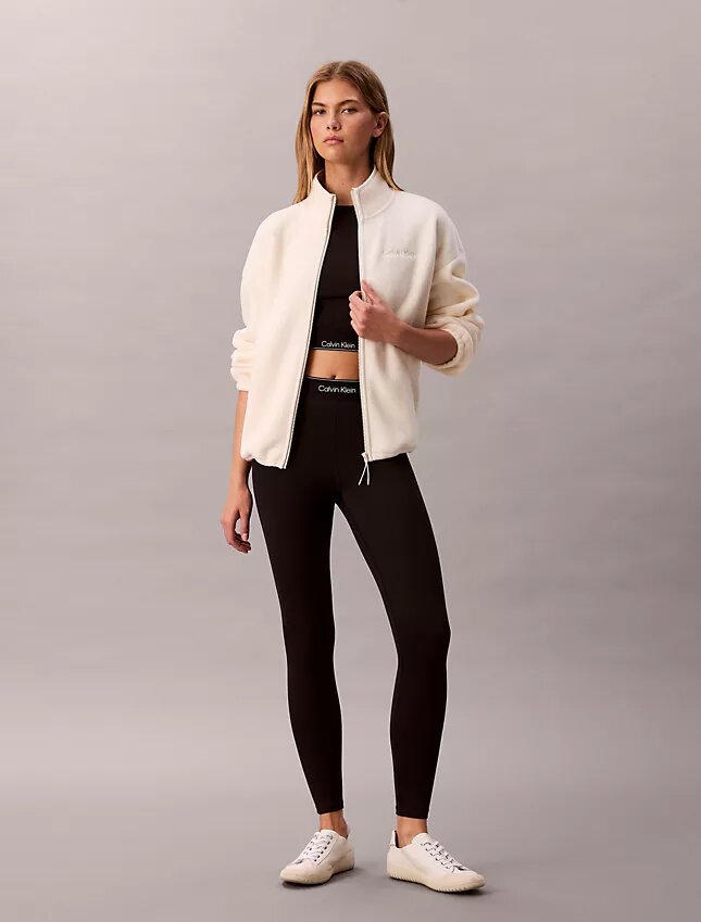 Polarfleece-Jacke mit Reißverschluss Polarfleece-Jacke mit Reißverschluss