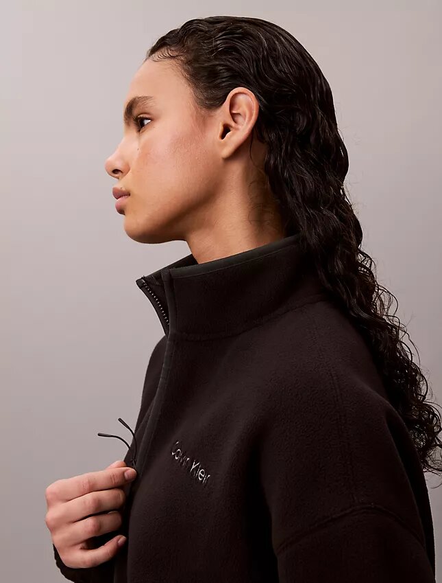 Polarfleece-Jacke mit Reißverschluss Polarfleece-Jacke mit Reißverschluss